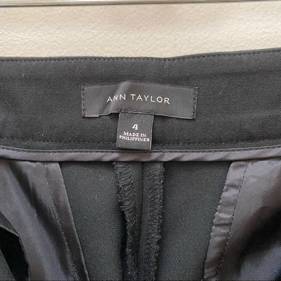 Ann Taylor Wide Leg Black Pants - Picture 3 of 3